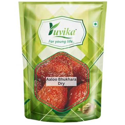 YUVIKA Aloo Bukhara Dry - Subgenus Prunus - Dried Plum (100 Grams)