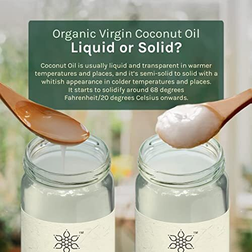 The Coconut People 100% Certified Organic Cold Pressed Virgin Coconut Oil (200 ml)