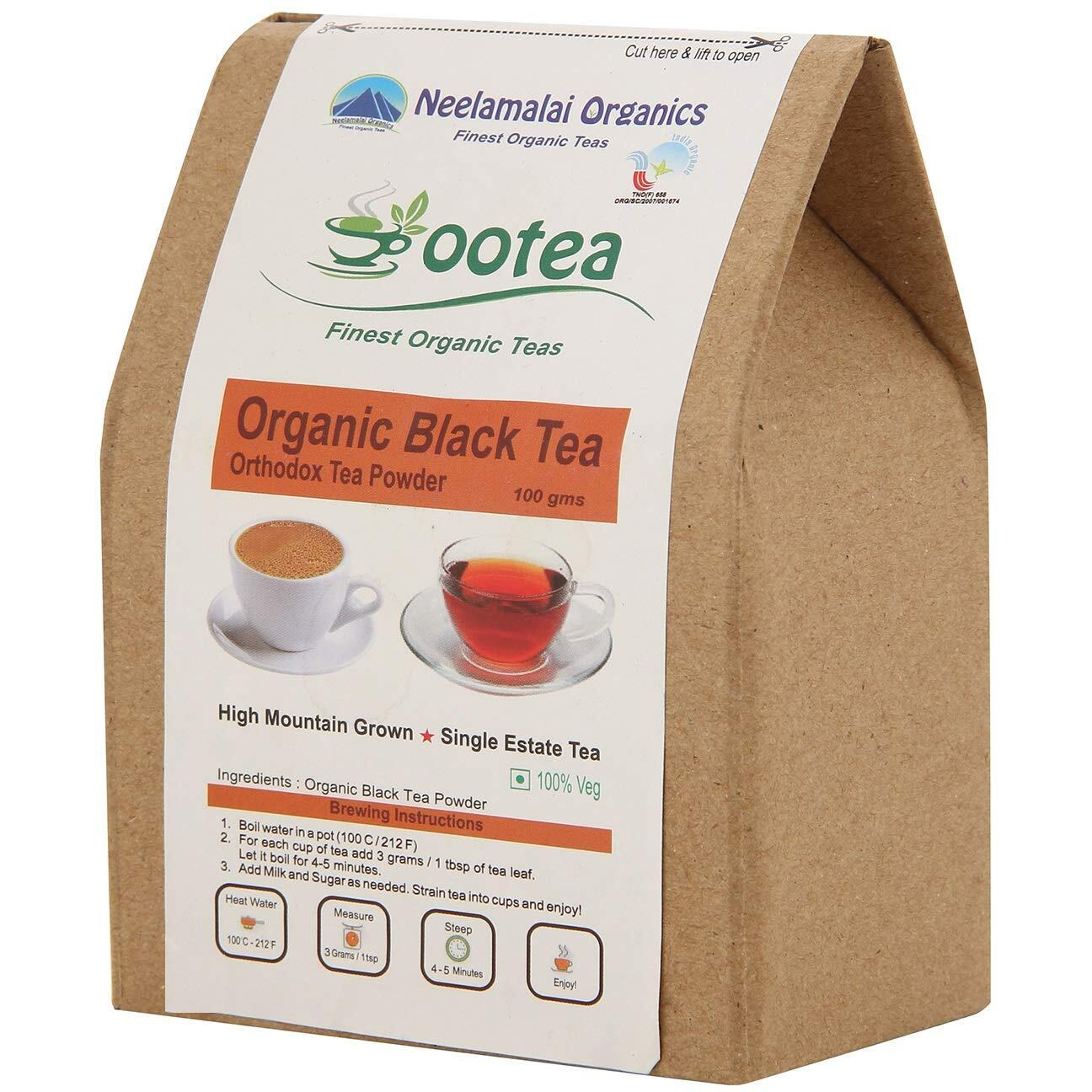 Black Tea Powder Organic - 100g