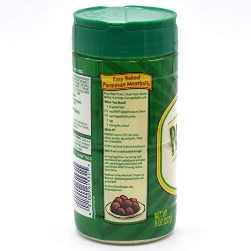 Kraft Real Grated Parmesan Cheese 227 Grams - Imported From Usa