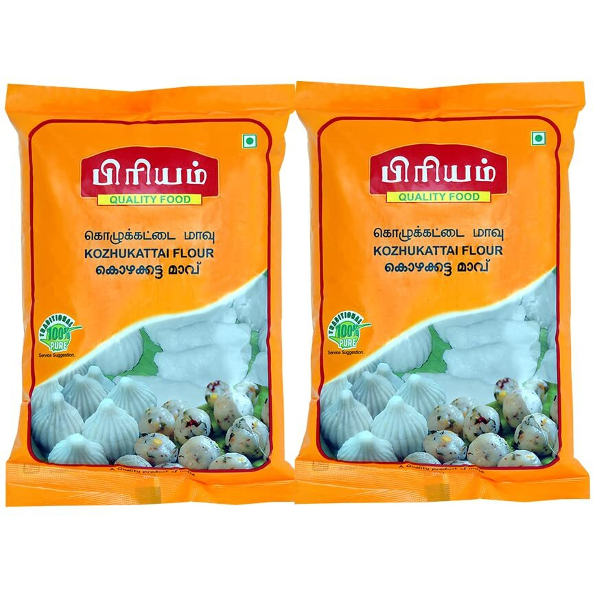 Priyam Kozhukattai Flour, 2-Pack, 2x500g