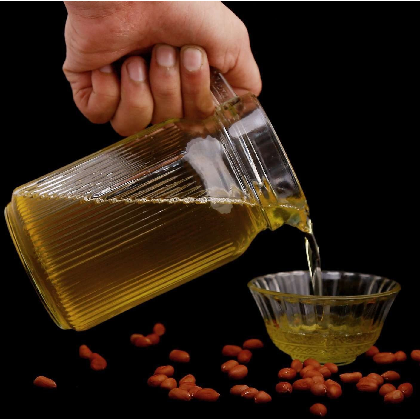 GHANIWALE Cold Press Organic Groundnut Oil (10 Liter)