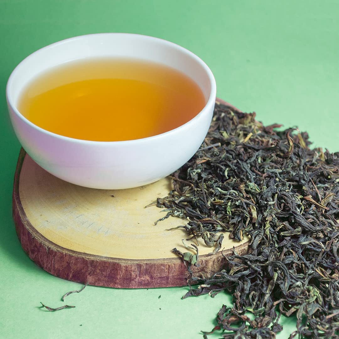 Gopaldhara Darjeeling Tea First Flush Flowery Orange Pekoe 125g Pine Wood Chestlet Gift Box - (Regular Series) FTGFOP1 Whole Leaf First Flush Black Tea from the High Hills of Darjeeling