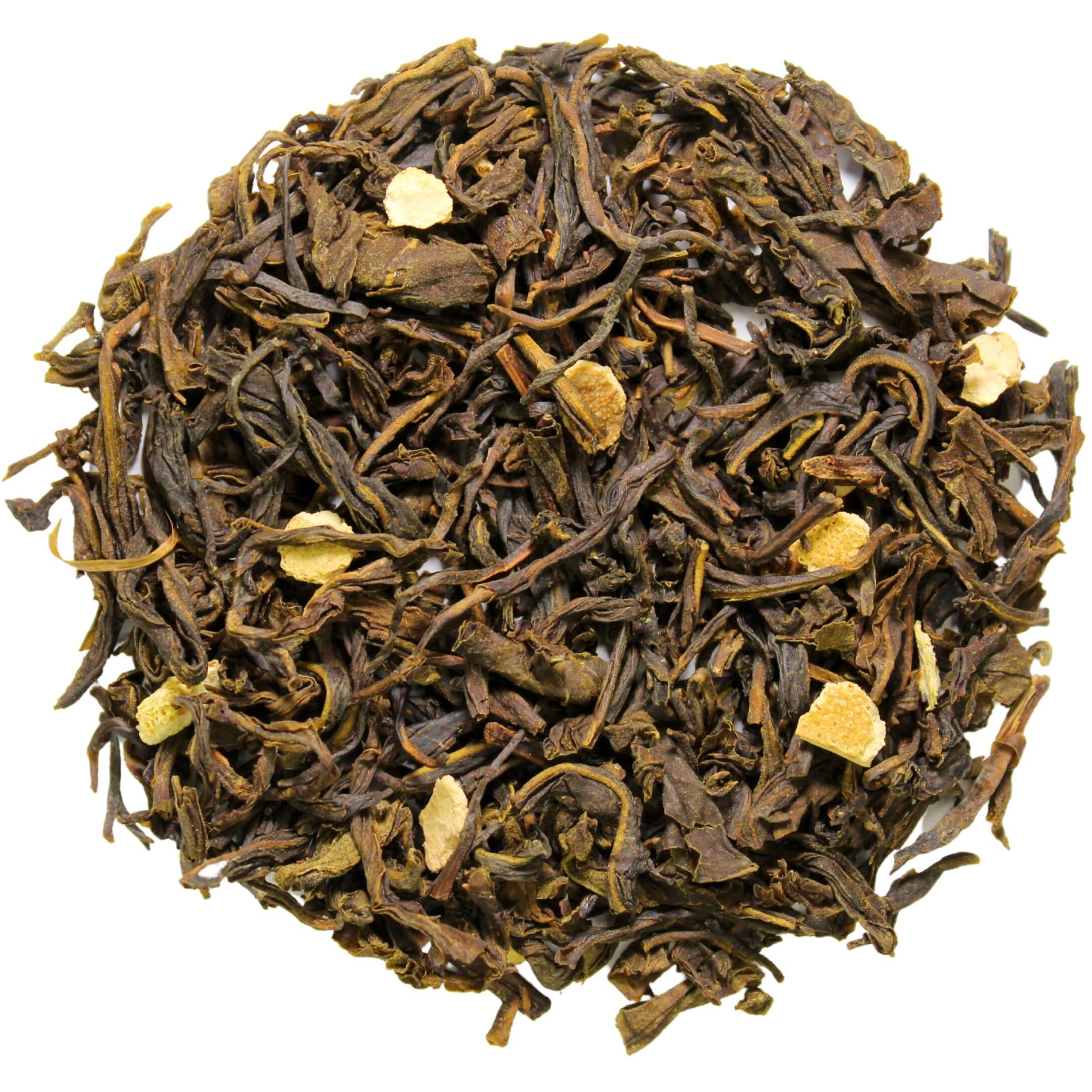 Zyanna Honey Lemon Green Tea - Premium Indian Loose Leaf Green Tea (3.53oz-100g-50 Cups) Green Tea with Honey Extract & Lemon Peels - 100% Natural, Refreshing