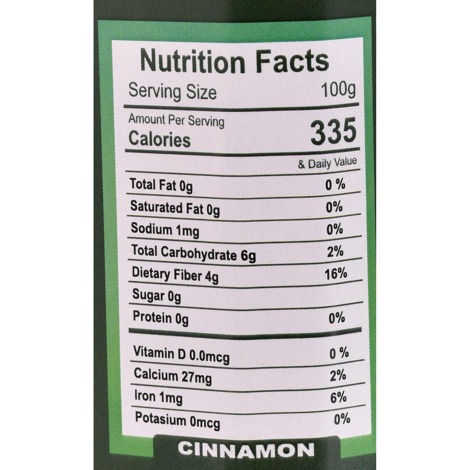 NUTRI MIRACLE Whole Spice Cinnamon Stick/Srilankan Dalchini Sticks,100gm