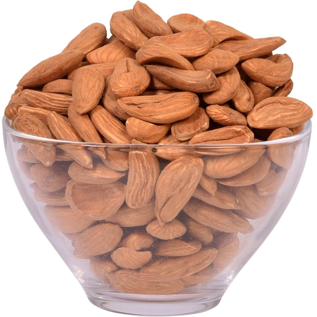cravez Natural Almonds Mamra -100 Gm (Grade A ++ Nuts, Premium,Rich In Oil, Imported) Richest Natural Source Of Vitamins, Magnesium & Protien Mamra Badam Giri | Packed In Reusable Premium Jar