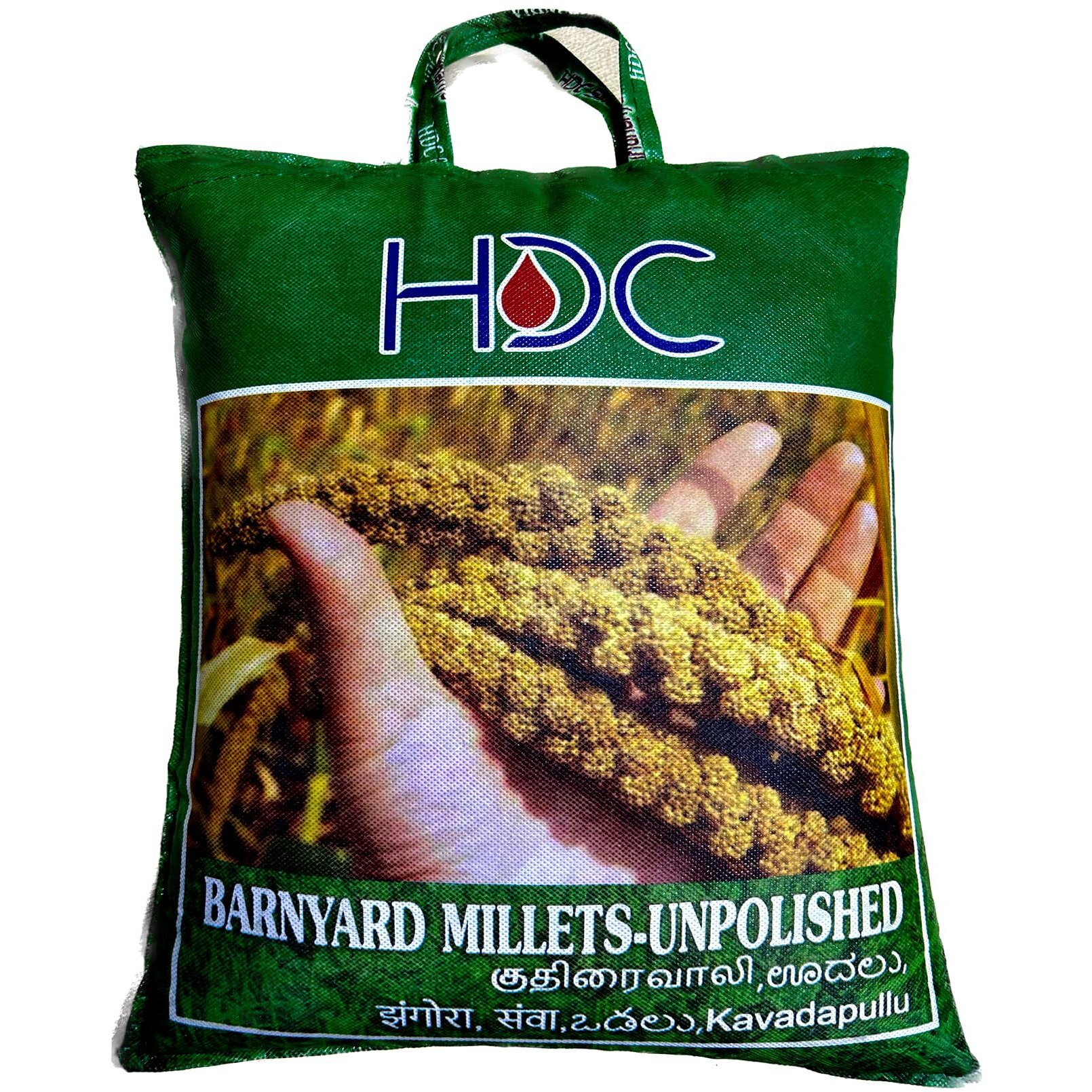 HDC Siridhanya unpolished and organic positive Barnyard millet (Net quantity 4700g) naturally grown without chemicals and pesticides origin from Andhra Pradesh
