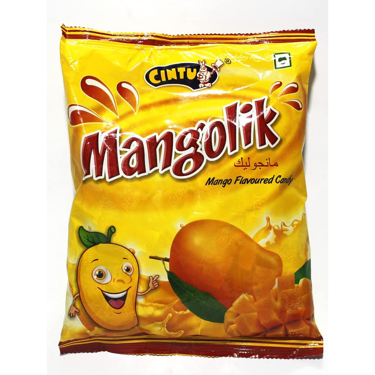 Cintu Mangolik - Mango Candy | Pack of 160 + Mango Doubles Center-filled Candy (BIG Size) - Pack of 150 Pieces