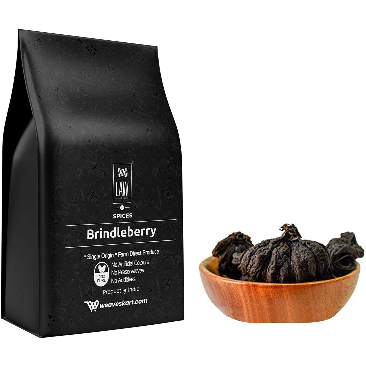 looms & weaves - Brindleberry/Kudampuli/Garcinia Cambogia/Goraka - 500 gm