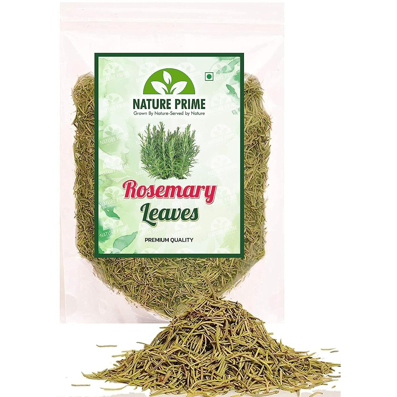 NATURE PRIME - Rosemary Dried Leaves - For Hair Growth|Rosemary Herb Tea Flake|Organic|Natural (100 Gram)