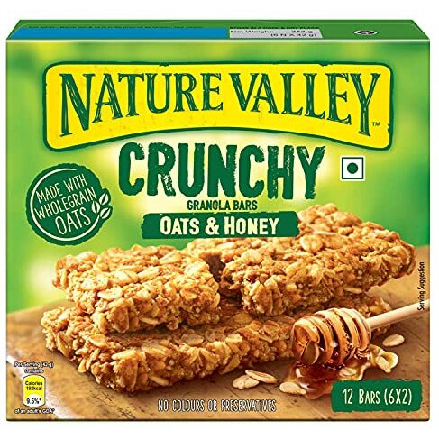 Nature Valley Crunchy Oats and Honey Pack of 5 Pouch, 5 X 210 Gm