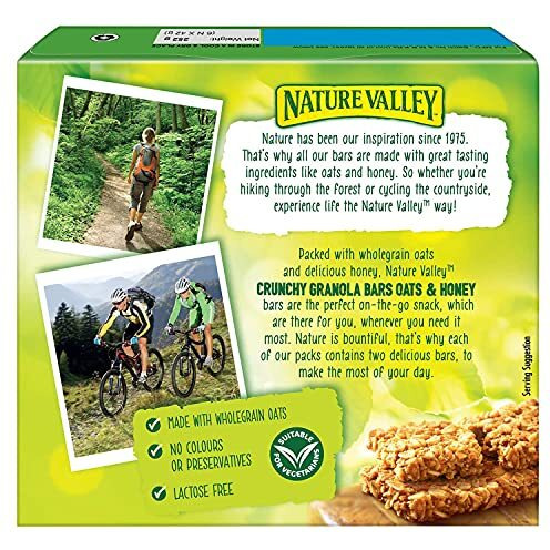 Nature Valley Crunchy Oats and Honey Pack of 5 Pouch, 5 X 210 Gm