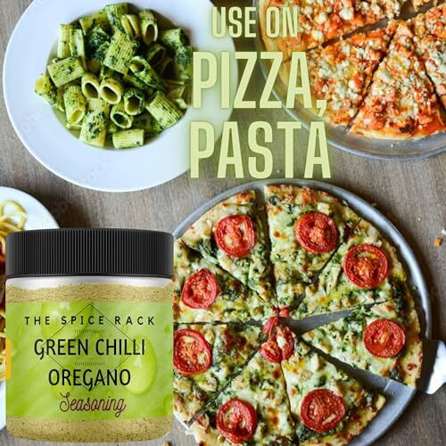 The Humble Craft Oregano Seasoning - Pizza, Garlic Bread, Pasta, Bagel & Italian Chilli Oregano Seasoning Mix - 100gms