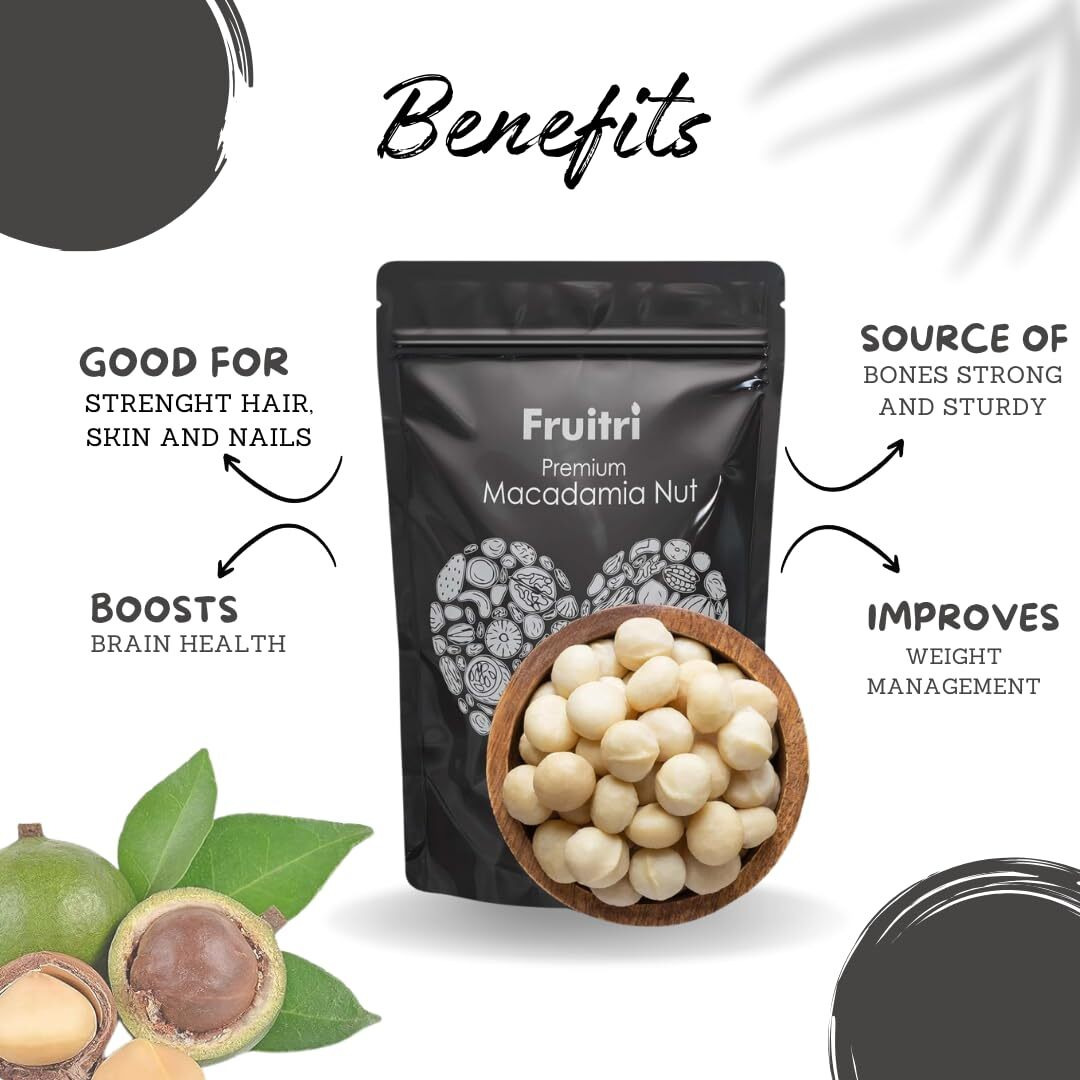 Fruitri Premium Macadamia Nuts (400g)