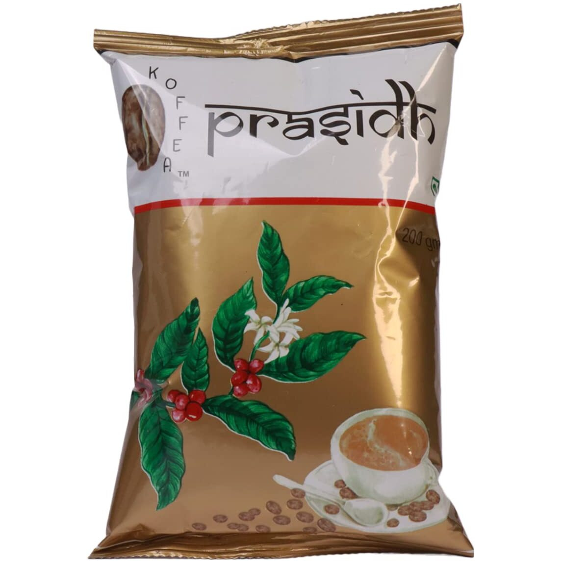 Koffea Prasidh | Strong Filter Coffee Powder, (Prasidh) Famous-Authentic South Indian Filter Coffee With Blend Of 60% Coffee And 40% Chicory, High In Aroma And Flavour | Coorg Coffee | Strong In Flavour (200 X 4  800G )