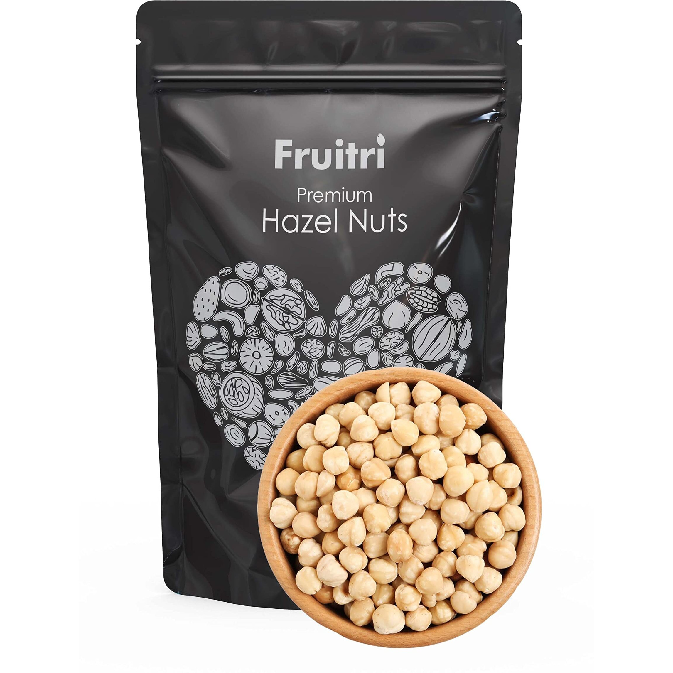 Fruitri Premium Jumbo Hazel Nuts (500g)