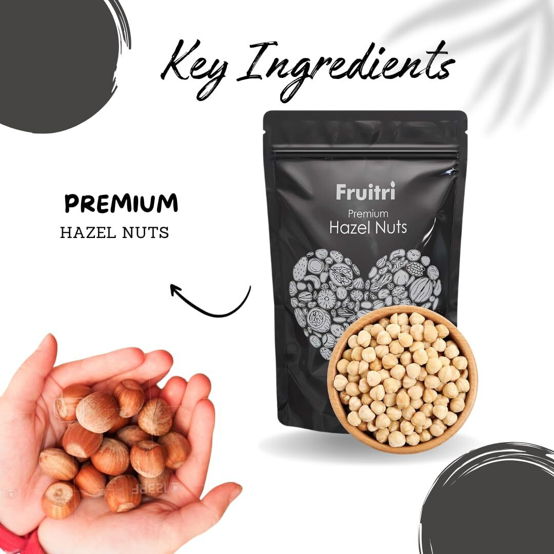 Fruitri Premium Jumbo Hazel Nuts (500g)