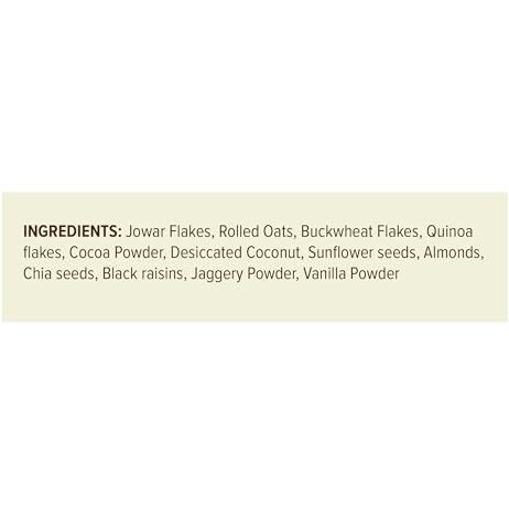 Naario Millet Muesli Sugar Free, High Protein, Fruit and Nuts | Healthy Breakfast Cereal with Coconut, Chocolate, Oats, Almonds, Seeds, Jaggery | Gluten Free - 700g