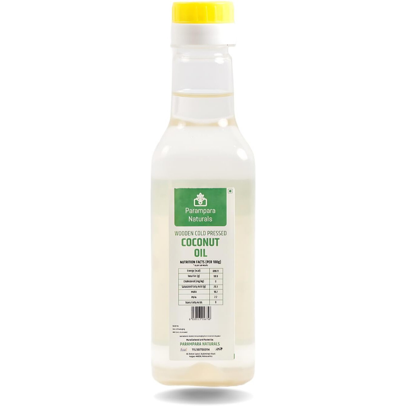 Parampara Naturals Coconut Oil Wooden Cold Pressed Virgin Coconut Oil Edible, Kohlu, Chuck Cold Press Extracted Oil for Cooking, Hair & Smooth Skin Moisturizer 250 ml