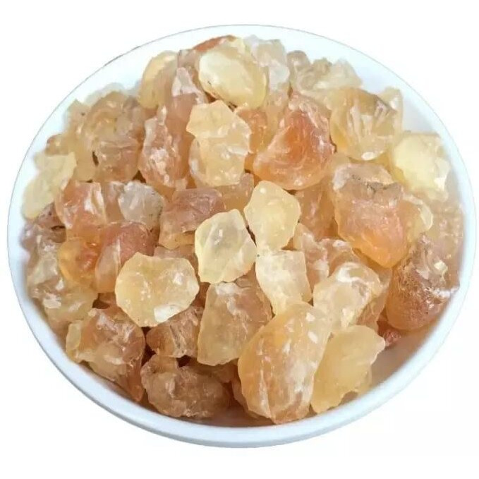 NH Organics Natural Almond Gum | Badam Pisin | Badam Gum - 250 Grams