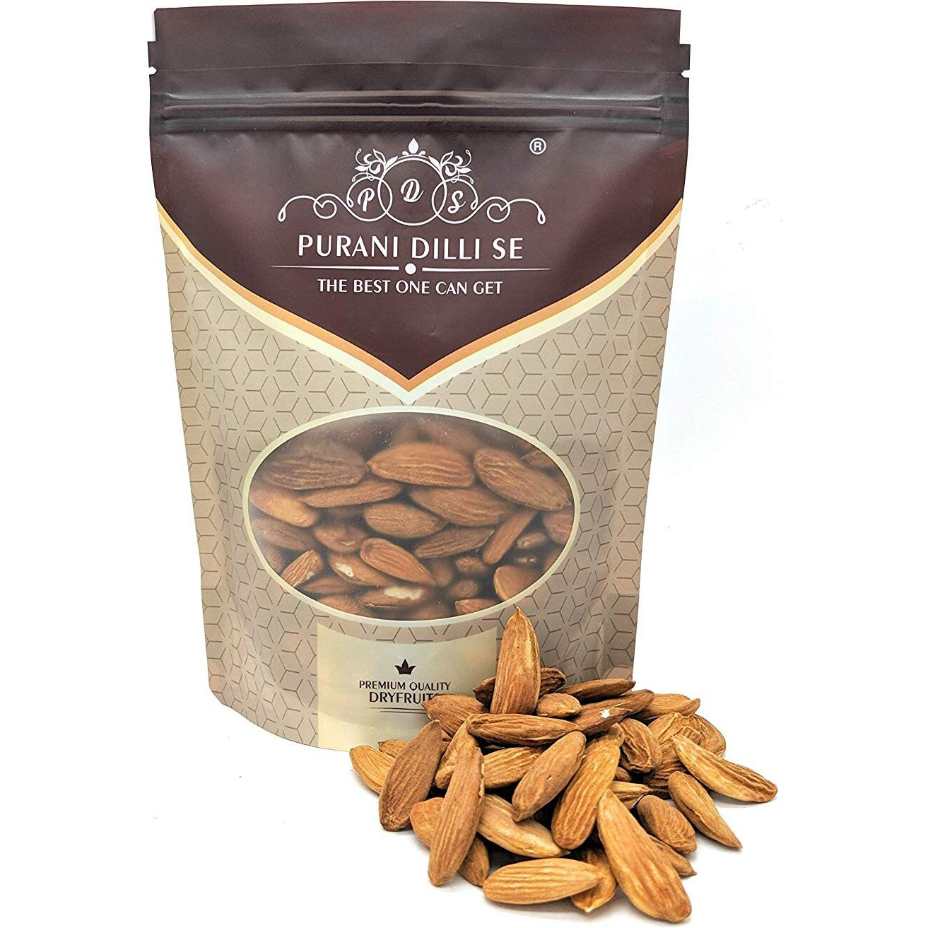 Purani Dilli Se Kagzi Jumbo Badam Giri Almond | Real Badam (500gm)