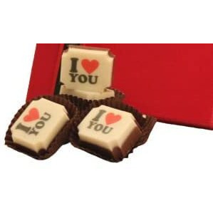 ZOROY LUXURY CHOCOLATE Valentines Day Love Gift Box Of 9 I Love You Chocolate - 100 Gram For Girlfriend | Boyfriend Gifts For Wife | Husband | Love Chocolates | Chocolate Hamper For Couples