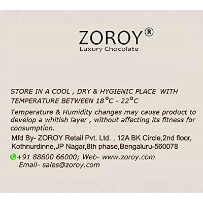 ZOROY LUXURY CHOCOLATE Valentines Day Love Gift Box Of 9 I Love You Chocolate - 100 Gram For Girlfriend | Boyfriend Gifts For Wife | Husband | Love Chocolates | Chocolate Hamper For Couples