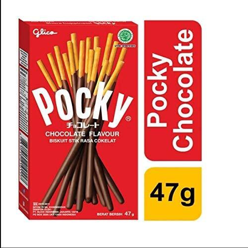 Pocky Glico Combo Pack Matcha Green Tea Flavour and Chocolate Flavour- 47g Each