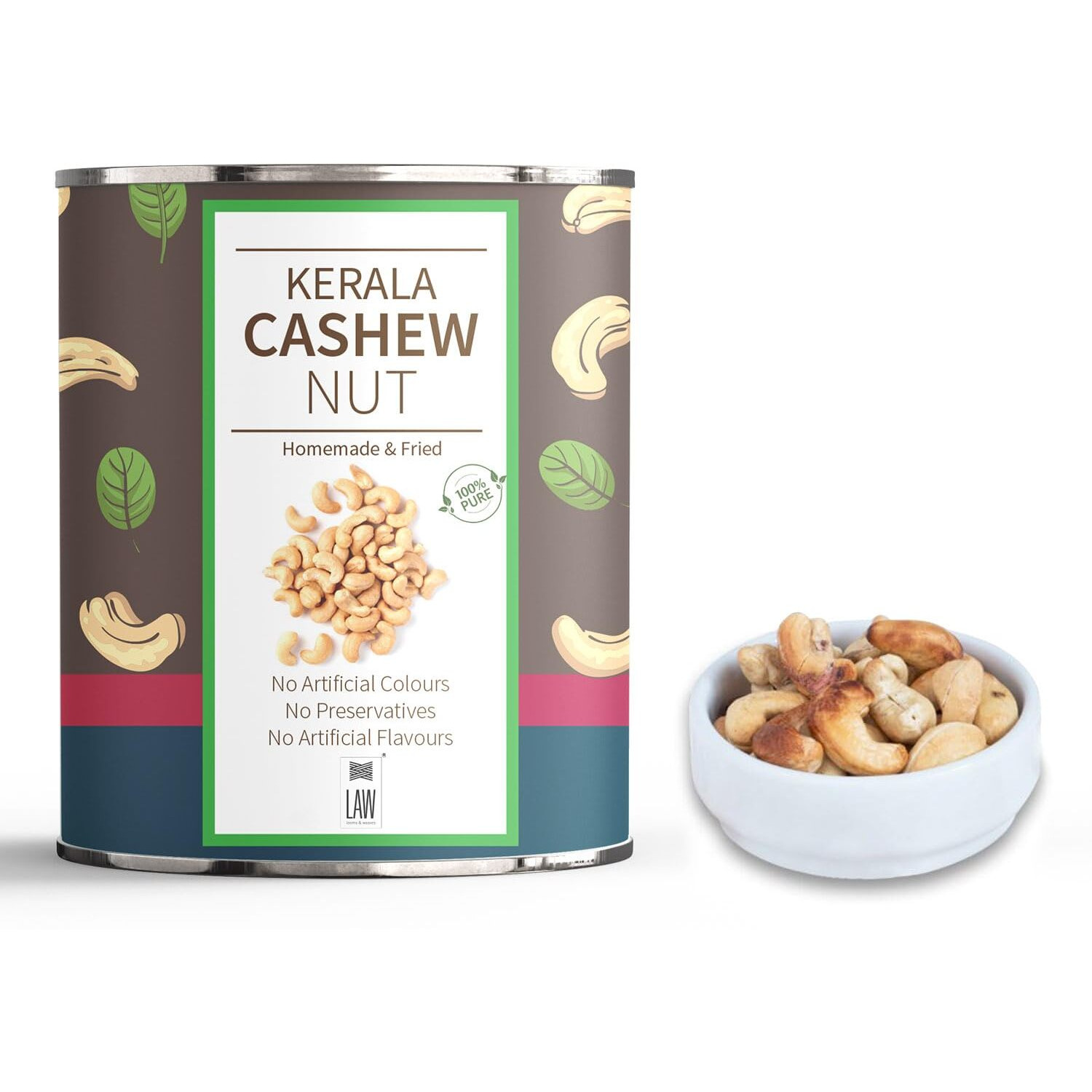 looms & weaves - Fried Cashew Nut from Kerala - Home Made (250 gm)
