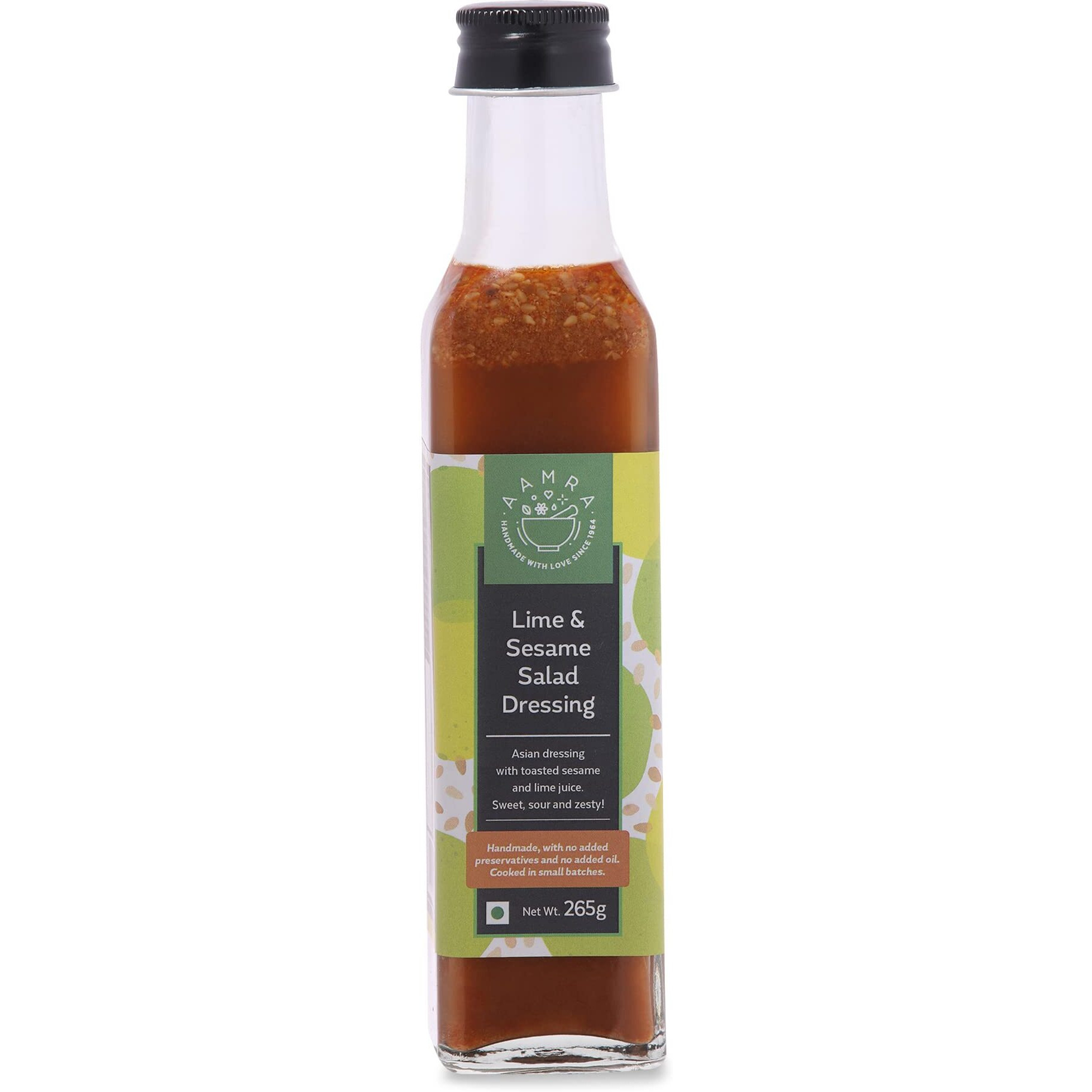 Aamra Homemade Lime & Sesame Salad Dressing(265gm) and Honey Mustard Salad Dressing(265gm) Combo of 2