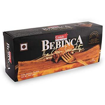 Costas Bebinca 500grams(Pack of 2) Traditional Goan Delicacy