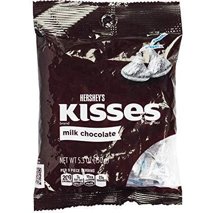 HERSHEYS Kisses Milk Chocolate, 150 Gm
