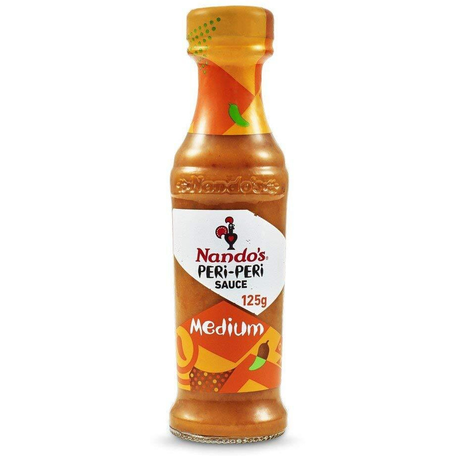 Nandos Peri Peri Chilli Sauce - Medium 125g Product of The Netherlands