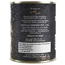 Costas Goa Pork Sausages 320g (Pack of 4) Canned