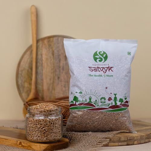 S Siddhagiris SATVYK THE HEALTH re STORE Organic Khapli Wheat (3kg) - Unpolished Khapli Genhu| Fiber Rich Whole Wheat Grain| Emmer Wheat Whole