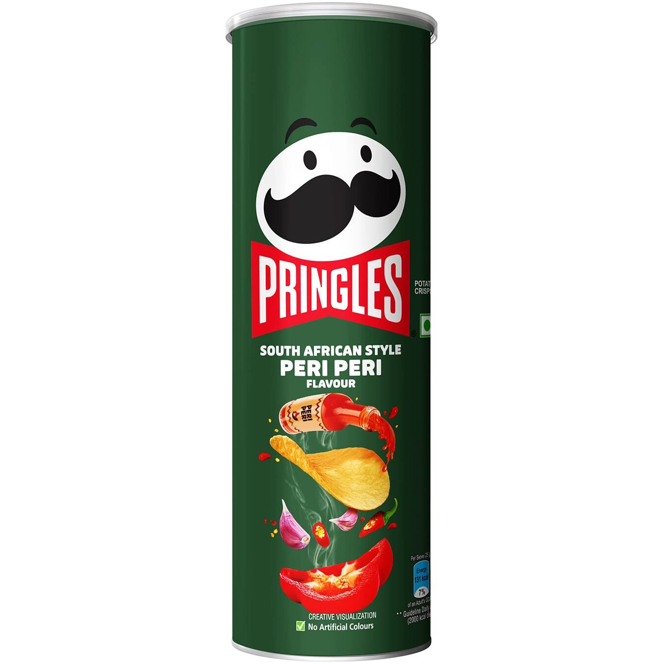 Kelloggs Pringles Peri Peri Jar, 107 Gram