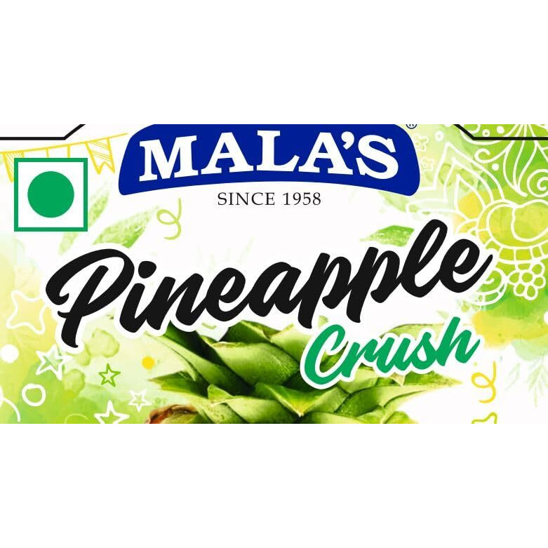 Malas Crush, Pineapple, 750 Millilitre