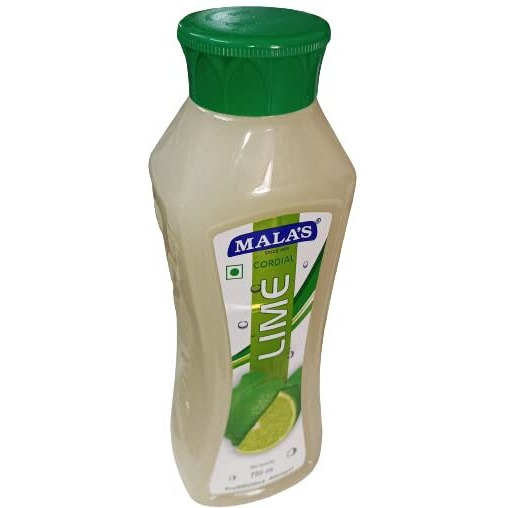 Malas, Lime Cordial, 750 Millilitre, Liquid