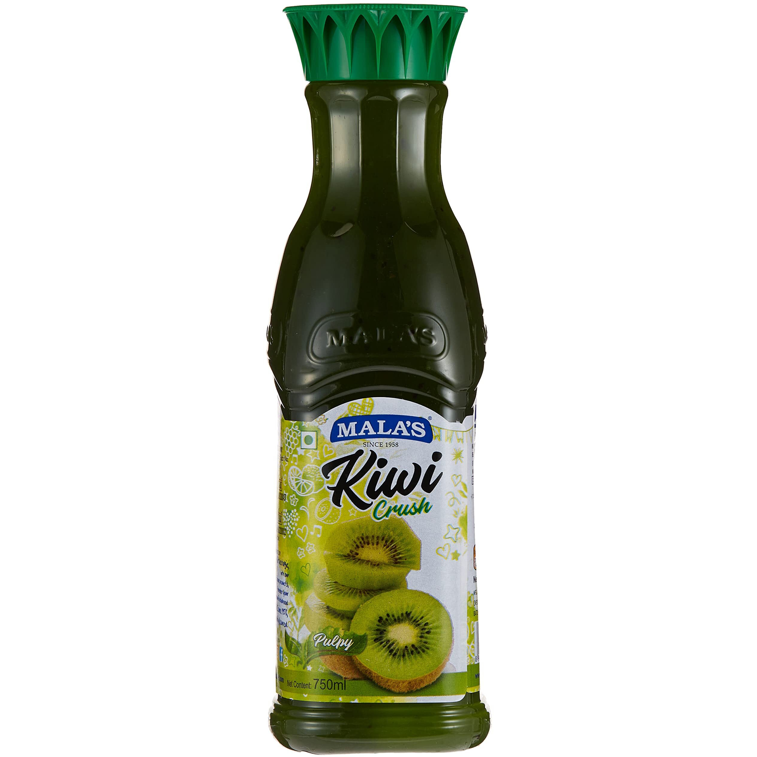 Malas Kiwi Crush 750Ml, Vegetarian, Vegetarian