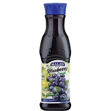 Malas, Blue Berry Crush, 750 millilitre