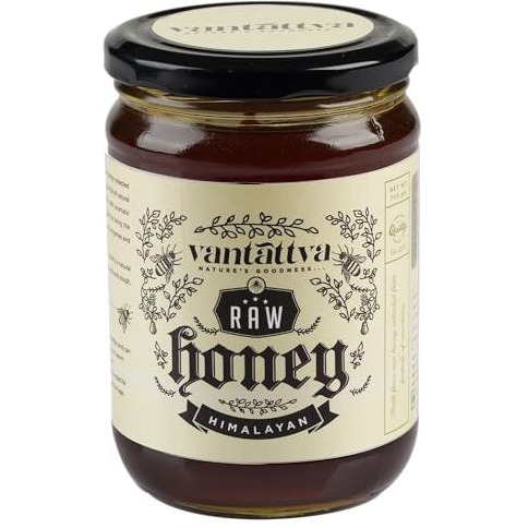 VANTATTVA-NATURES GOODNESS... NMR tested Pure Organic Raw Honey -700 gm | Unprocessed Himalayan wild forest Honey | Natural & Original