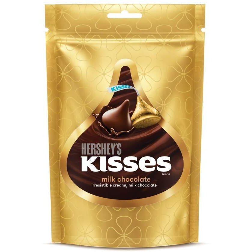 HERSHEYS Kisses Milk Chocolate|Melt-In-Mouth Chocolates 108Gram - Pack Of 2