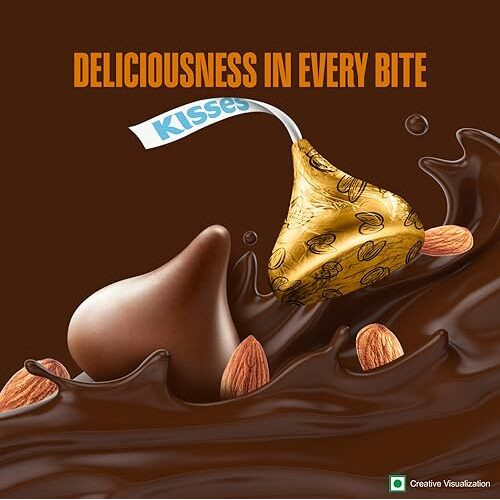 HERSHEYS Kisses Almond Pouch ( 2 X 100 Gram)