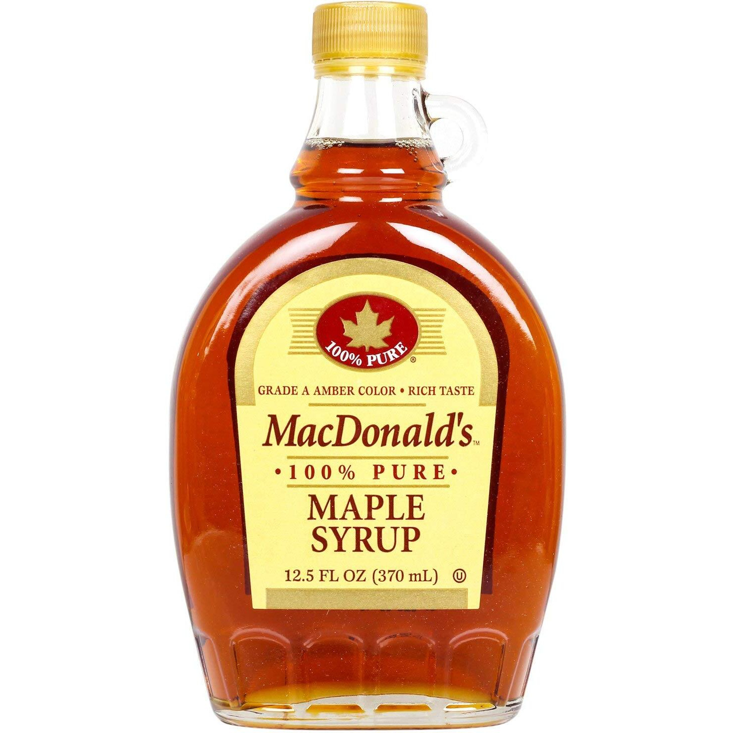 MacDonalds Co. Maple Syrup, 370, Liquid, 370 Gram