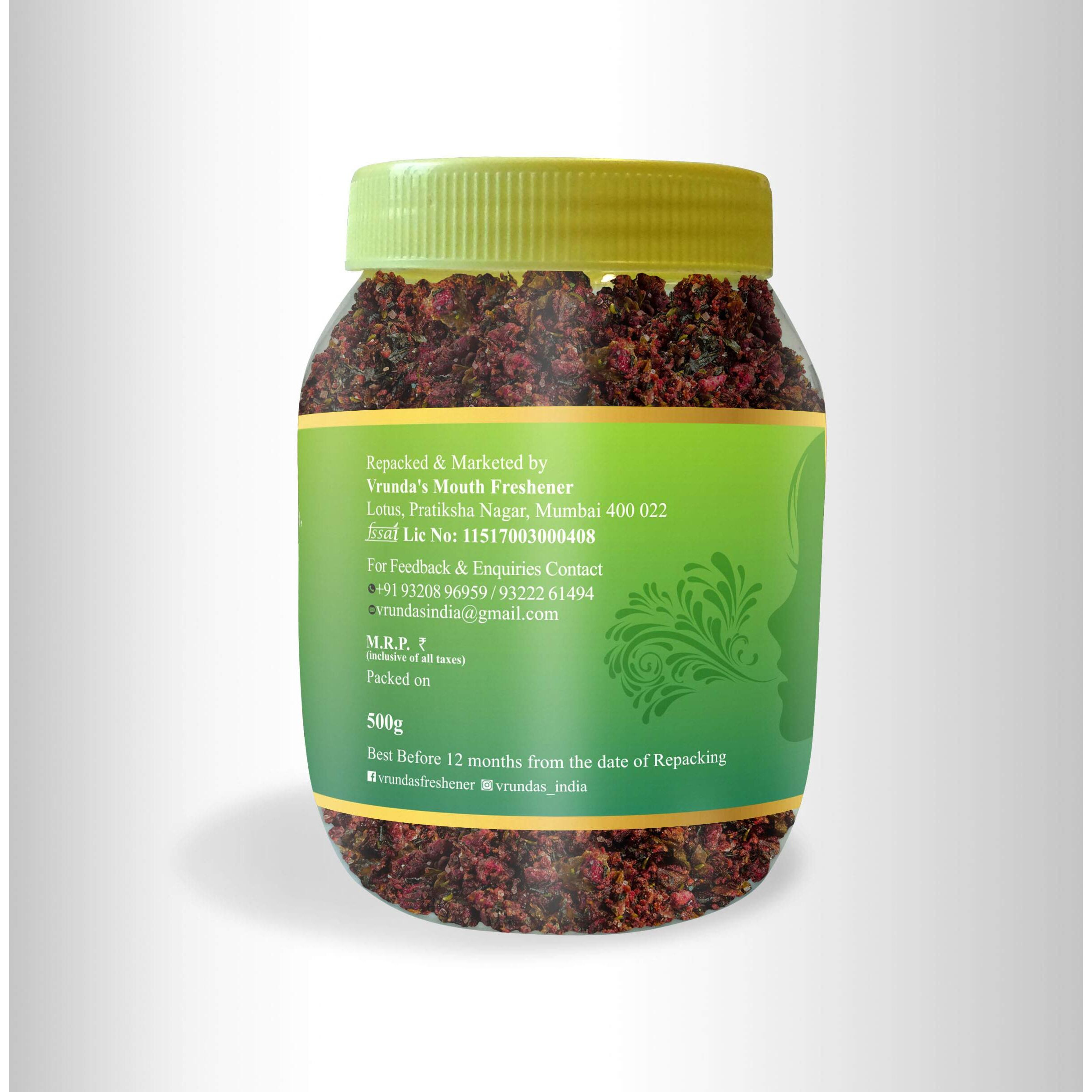 Vrundas Special Calcutta Paan/Mitha Paan/Paan Masala 500 GM
