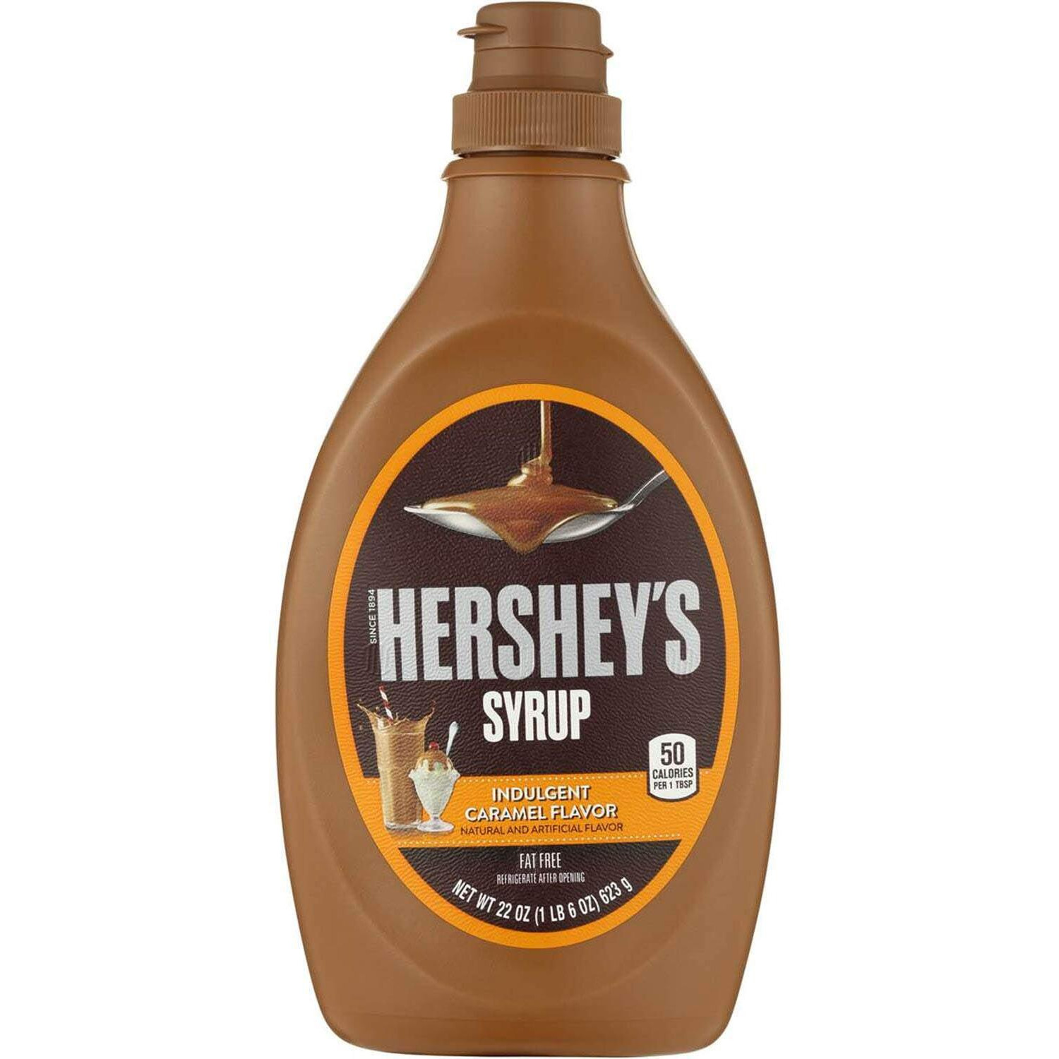 Hersheys Syrup Indulgent Caramel Flavor, 623 g