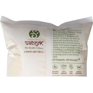 S Siddhagiris SATVYK THE HEALTH re STORE Organic Multi Millet Mix Flour - (1kg) - Super Nutritious Millet Flour | Stoneground Millet Mix Flour | Gluten-Free Atta | High Protein & Fiber | Siridhanya Flour