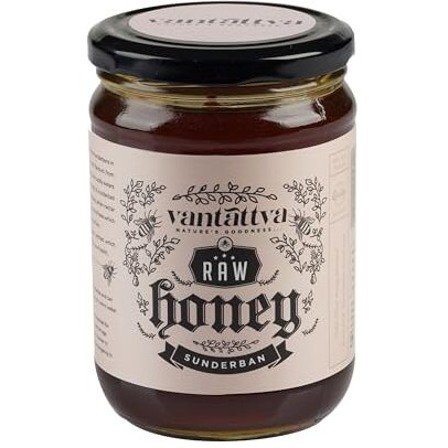 VANTATTVA-NATURES GOODNESS... Sundarban Organic Wild Mangrove Raw Honey with Distinct Flavours - 700 g | Forest Honey | Unprocessed and Pure |