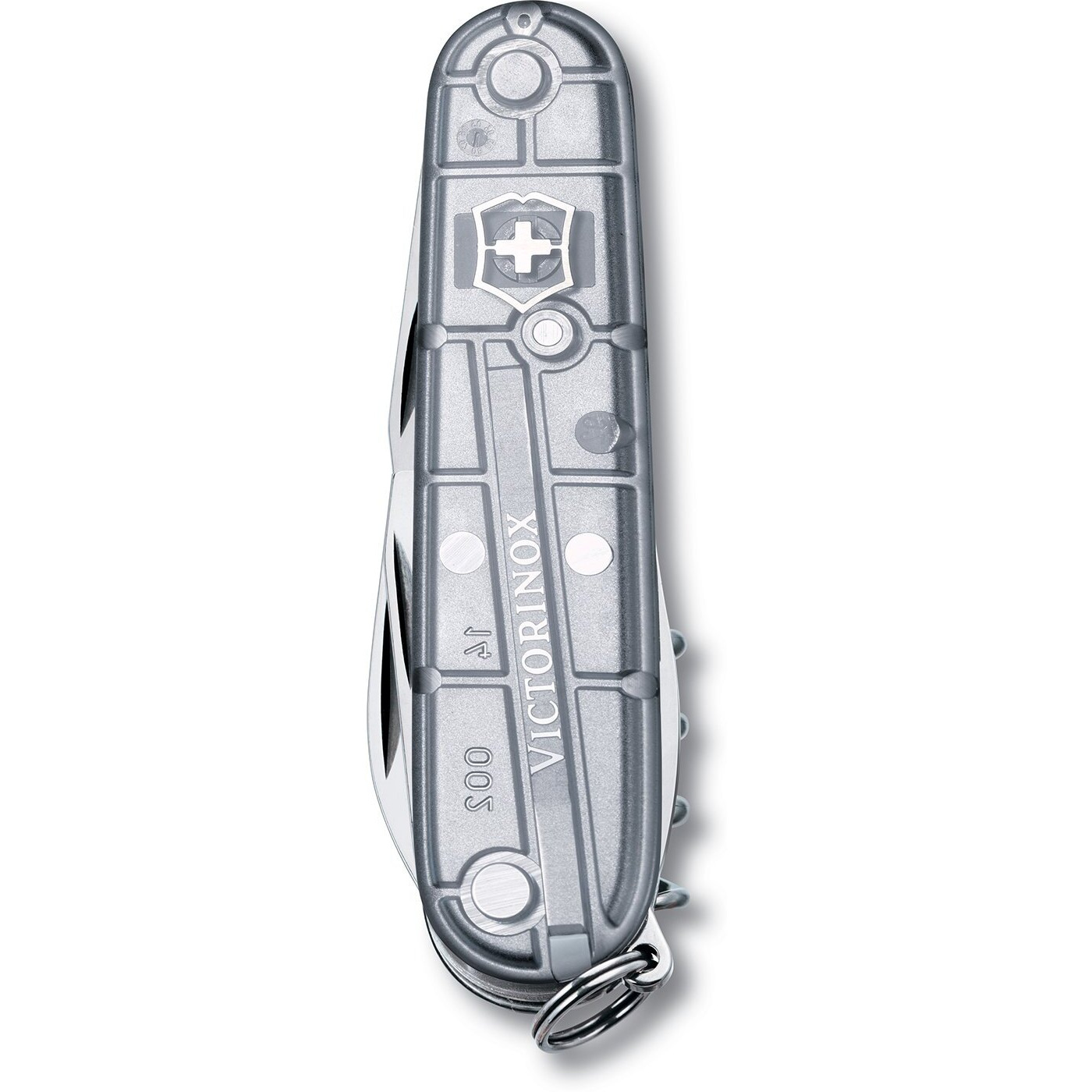 Victorinox Swiss Army Knife - Spartan - 12 Functions, Multi-utility Tool - Grey, 91 mm (1.3603.T7)
