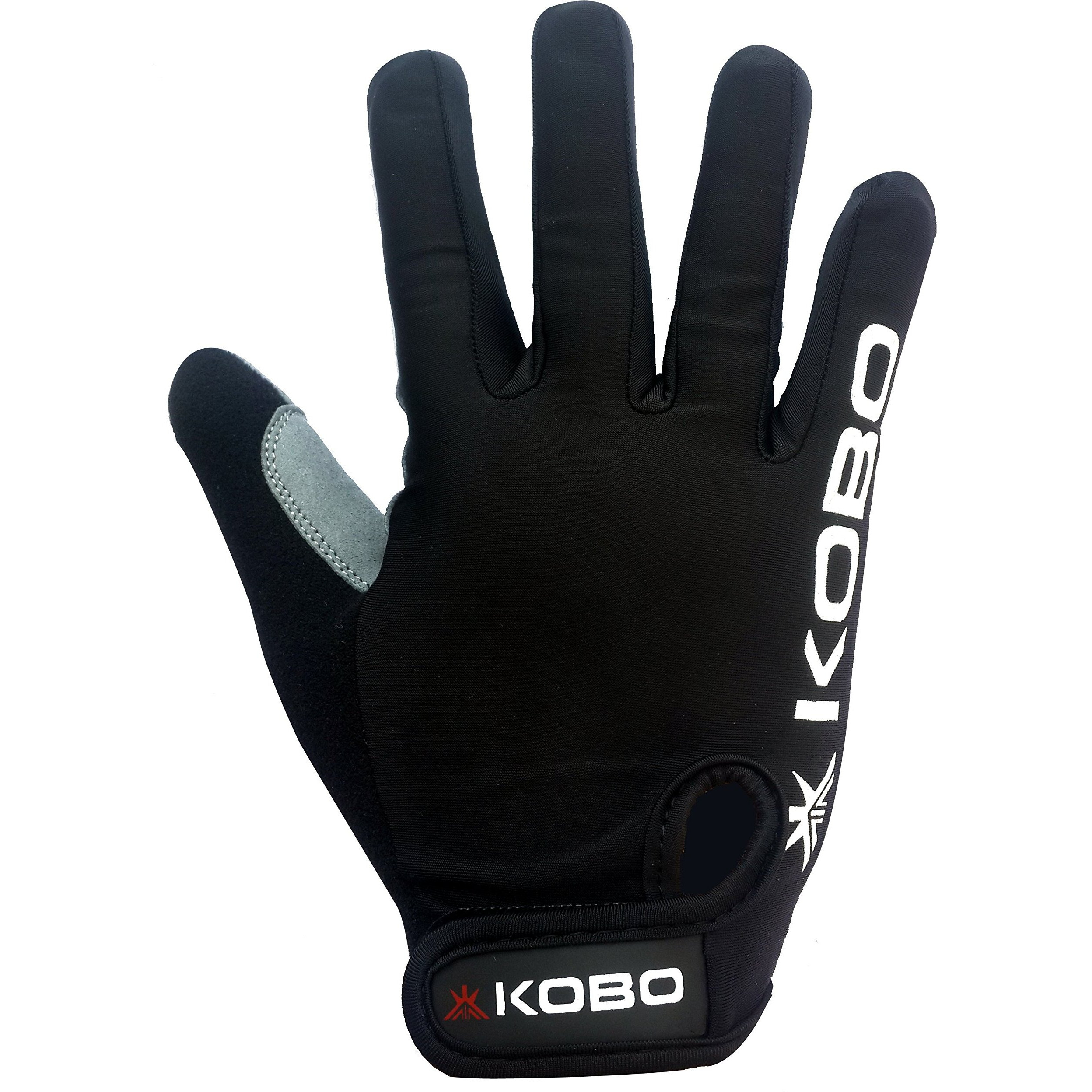 Kobo CTG-04 Lycra-Spandex Gym/Exercise_and_Fitness Gloves, Medium (Black)